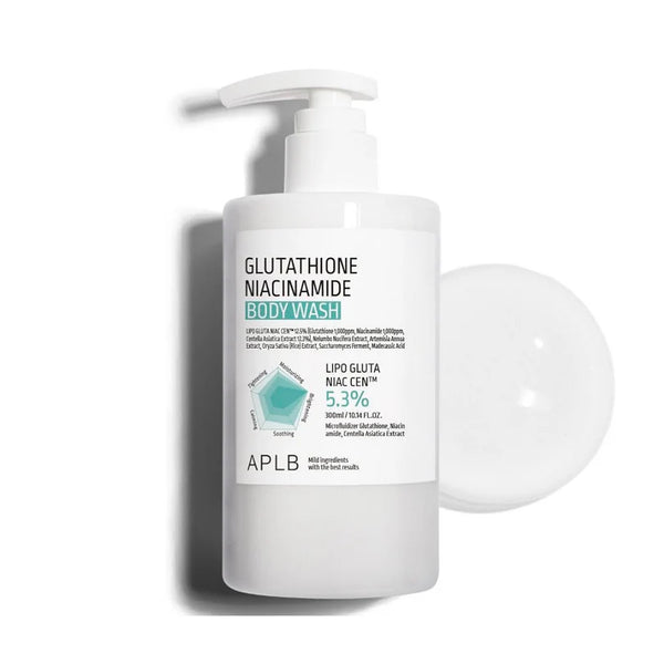 APLB - Glutathione Niacinamide - kūno prausiklis (300 ml)