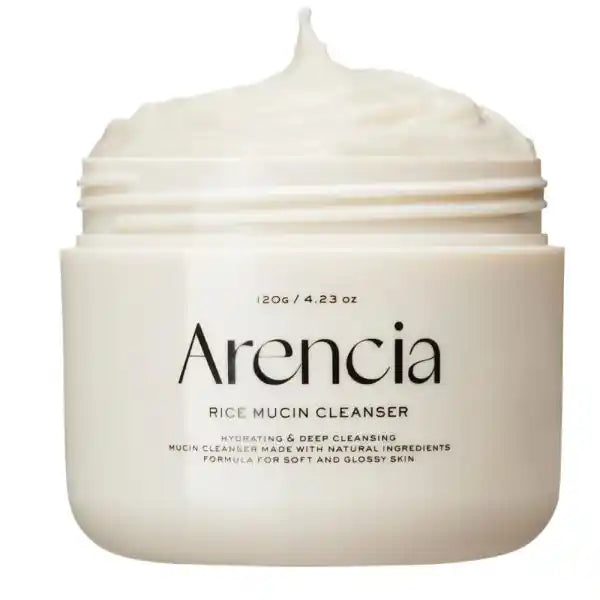 Arencia – Rice Mucin - veido prausiklis (120 g)