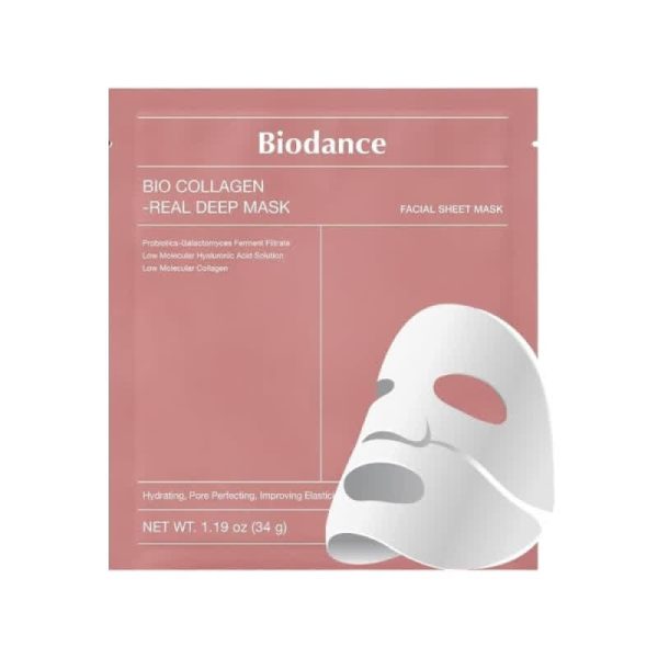Biodance - Bio-Collagen Real Deep Mask - lakštinė kaukė (1 vnt.)