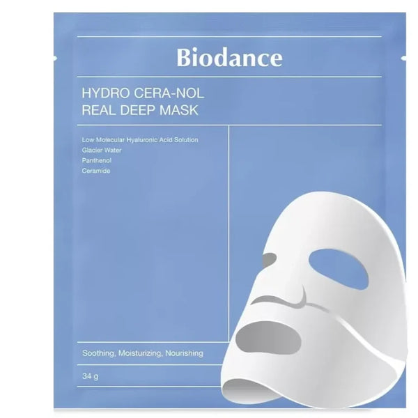 Biodance – Hydro Cera-nol Real Deep Mask - lakštinė veido kaukė (1 vnt.)