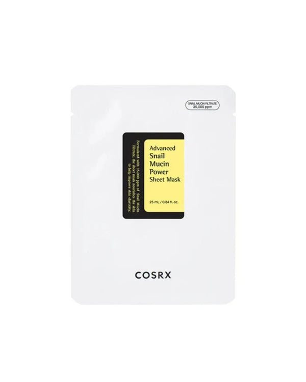 COSRX - Advanced Snail Mucin Power - lakštinė veido kaukė (1 vnt.)
