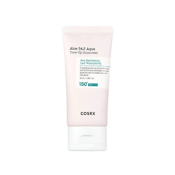 COSRX – Aloe 54.2 Aqua Tone-up Sunscreen SPF 50+ kremas nuo saulės (50 ml)
