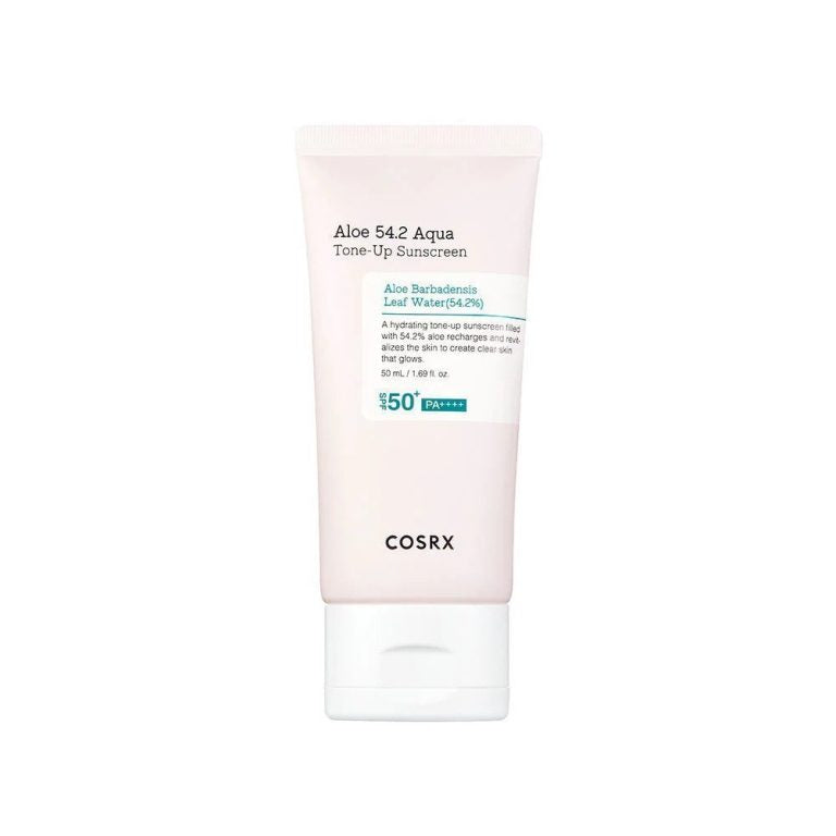 COSRX – Aloe 54.2 Aqua Tone-up Sunscreen SPF 50+ kremas nuo saulės (50 ml)