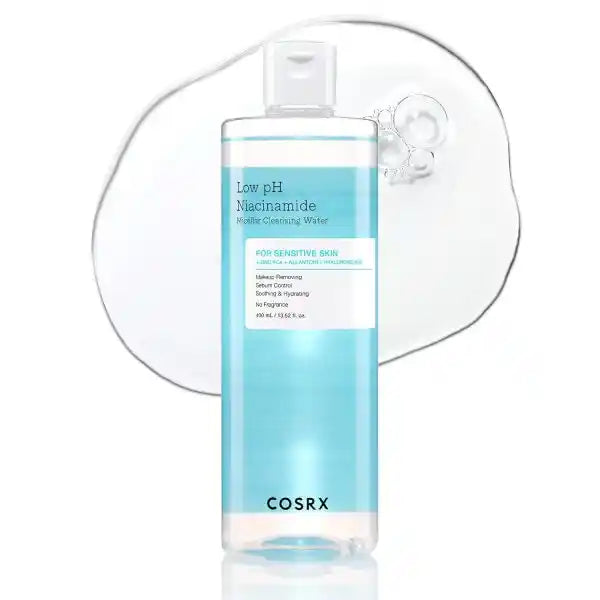 COSRX – Low pH Niacinamide Micellar Cleansing Water - valomasis micelinis vanduo (400 ml)