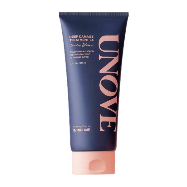 Dr.FORHAIR - UNOVE Deep Damage Treatment EX Tender Bloom plaukų kaukė (320 ml)