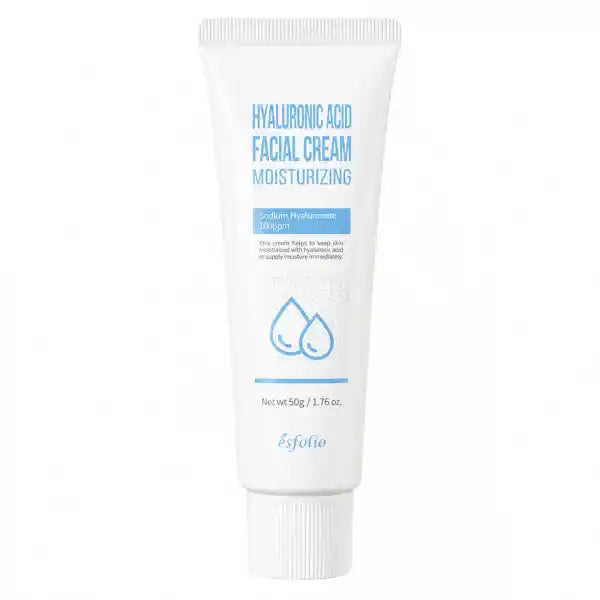 Esfolio – Hyaluronic Acid Facial Cream - drėkinamasis veido kremas (50 ml)