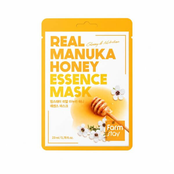 Farmstay - Real Manuka Honey - lakštinė veido kaukė (1 vnt.)