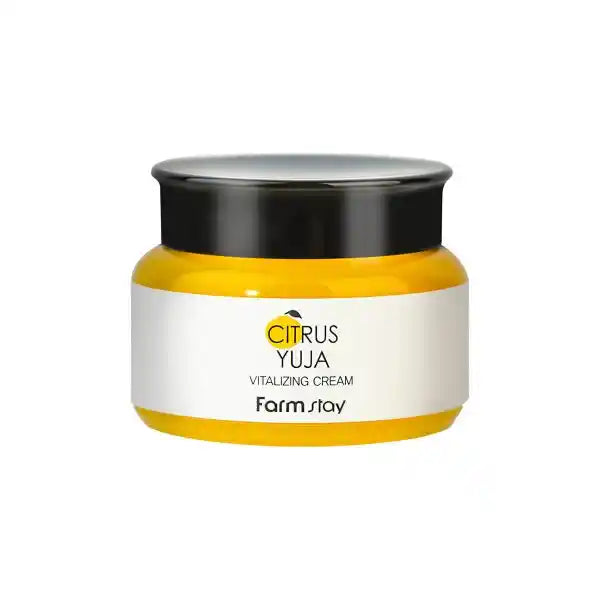 Farmstay – Citrus Yuja Vitalizing Cream – gyvybingumo suteikiantis kremas (100 ml)
