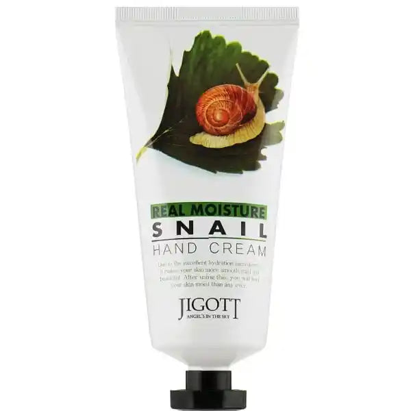 Jigott – Real Moisture Snail - rankų kremas (100 ml)