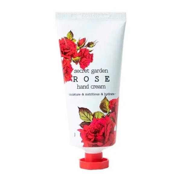 Jigott Secret Garden Rose rankų kremas (100 ml)