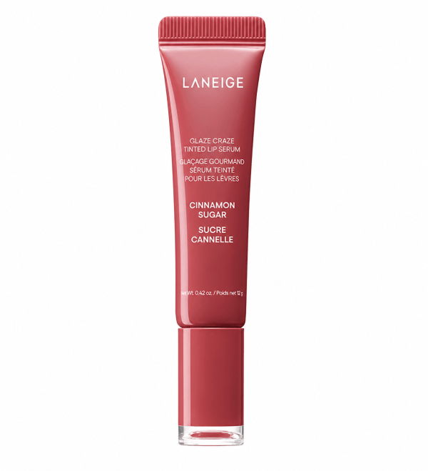LANEIGE - Cinnamon Sugar Glaze Craze Tinted Lip Serum - Lūpų blizgis (12 g)