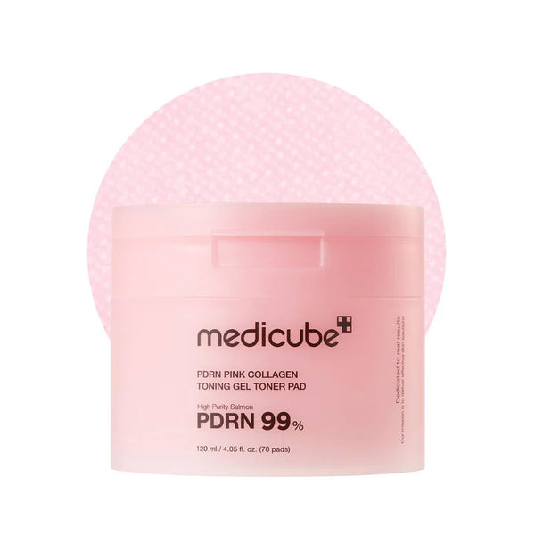 Medicube - PDRN Pink Collagen - tonizuojantys padeliai (70 vnt.)