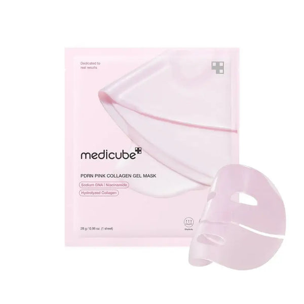 Medicube PDRN Pink Collagen Gel Mask - lakštinė veido kaukė (1 vnt.)