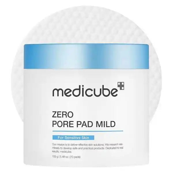Medicube – Zero Pore Mild Pad - veido padeliai (70 vnt.)
