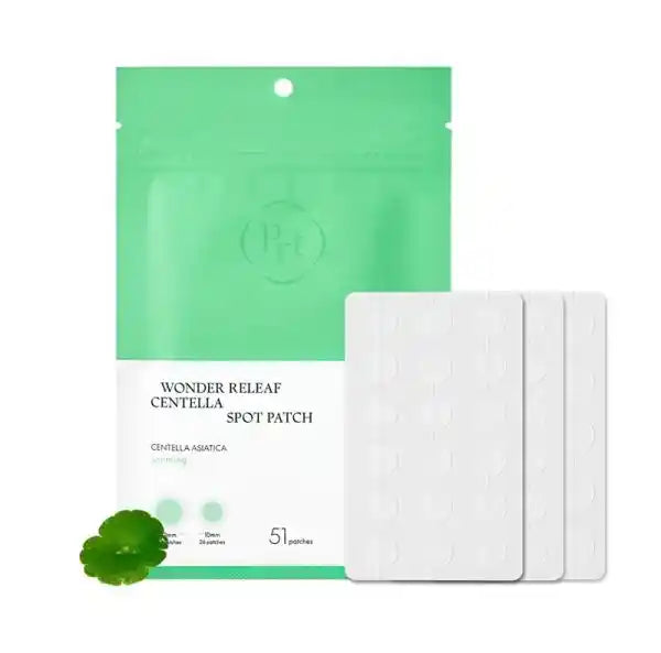 PURITO – Wonder Releaf Centella Spot Patch - pleistrai nuo spuogų (51 vnt.)