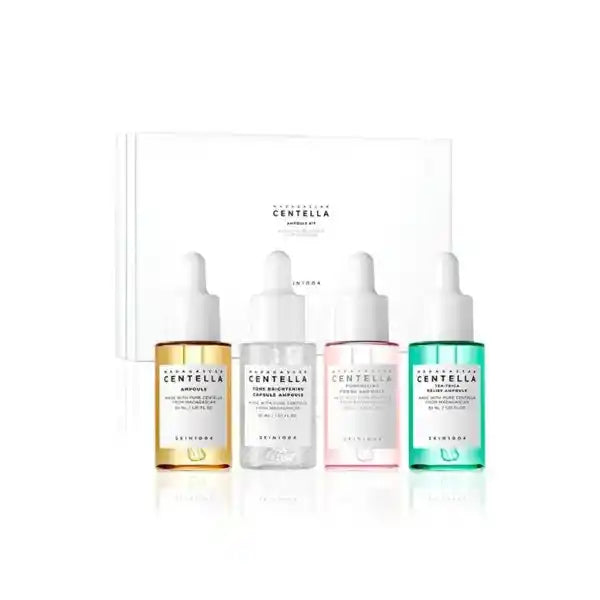 SKIN1004 – Madagascar Centella Ampoule Kit - serumų rinkinys (30ml x 4)