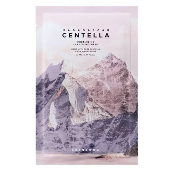 SKIN1004 - Madagascar Centella Poremizing Clarifying Mask - lakštinė veido kaukė (1 vnt.)