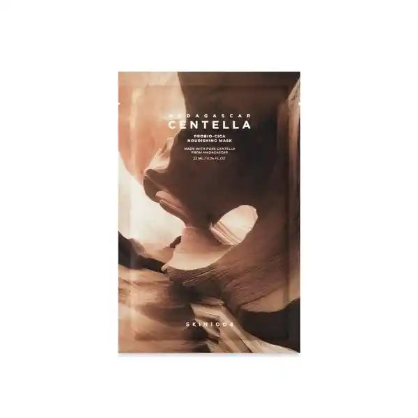 SKIN1004 – Madagascar Centella Probio-Cica Nourishing Mask - lakštinė veido kaukė (1 vnt.)