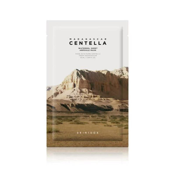 SKIN1004 – Madagascar Centella Watergel Sheet Ampoule Mask - veido kaukė (1 vnt.)