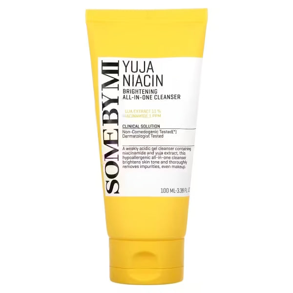 SOME BY MI Yuja Niacin Brightening All-in-One Cleanser veido prausiklis (120 ml)