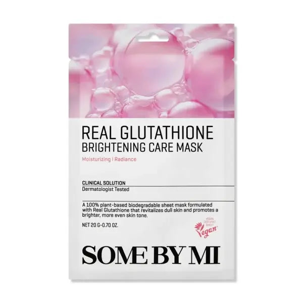 SOME BY MI – Real Glutathione Brightening Care Mask - lakštinė veido kaukė (1 vnt.)