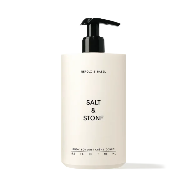 Salt & Stone - Neroli & Basil - kūno kremas (450 ml)