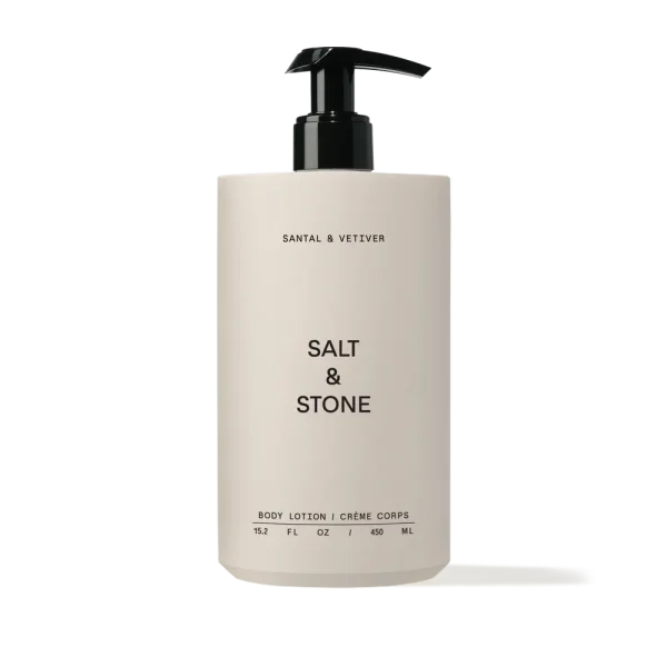 Salt & Stone - Santal & Vetiver - kūno kremas (450 ml)